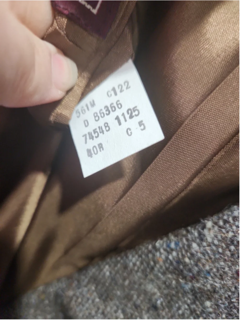 Levi's Strauss vintage Tailored Classics 100% wool 40R Excellent